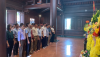 Đoàn Lãnh đạo, cán bộ, giáo viên, học sinh ngành giáo dục huyện Điện Biên dâng hương tưởng niệm các anh hùng liệt sĩ và đồng bào đã hy sinh tại Chiến trường Điện Biên Phủ