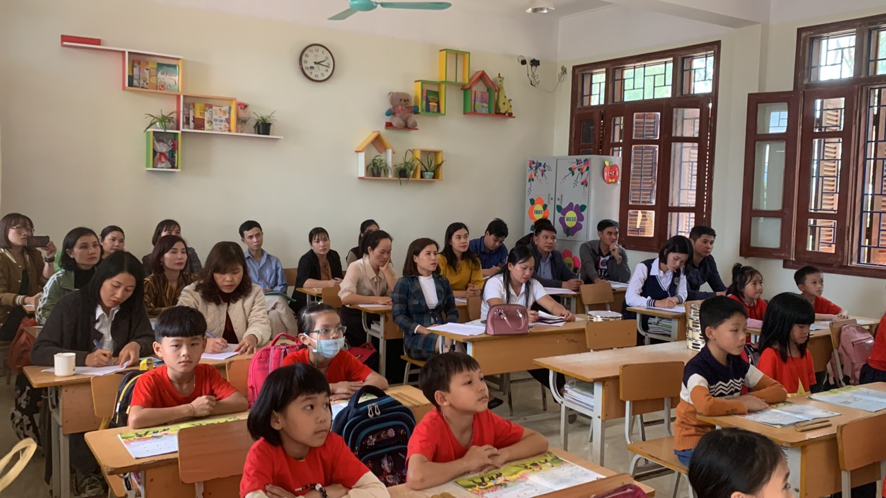 Phòng Giáo dục và Đào tạo huyện Điện Biên tổ chức sinh hoạt chuyên môn liên cấp MN, TH cấp huyện học kỳ II năm học 2022-2023